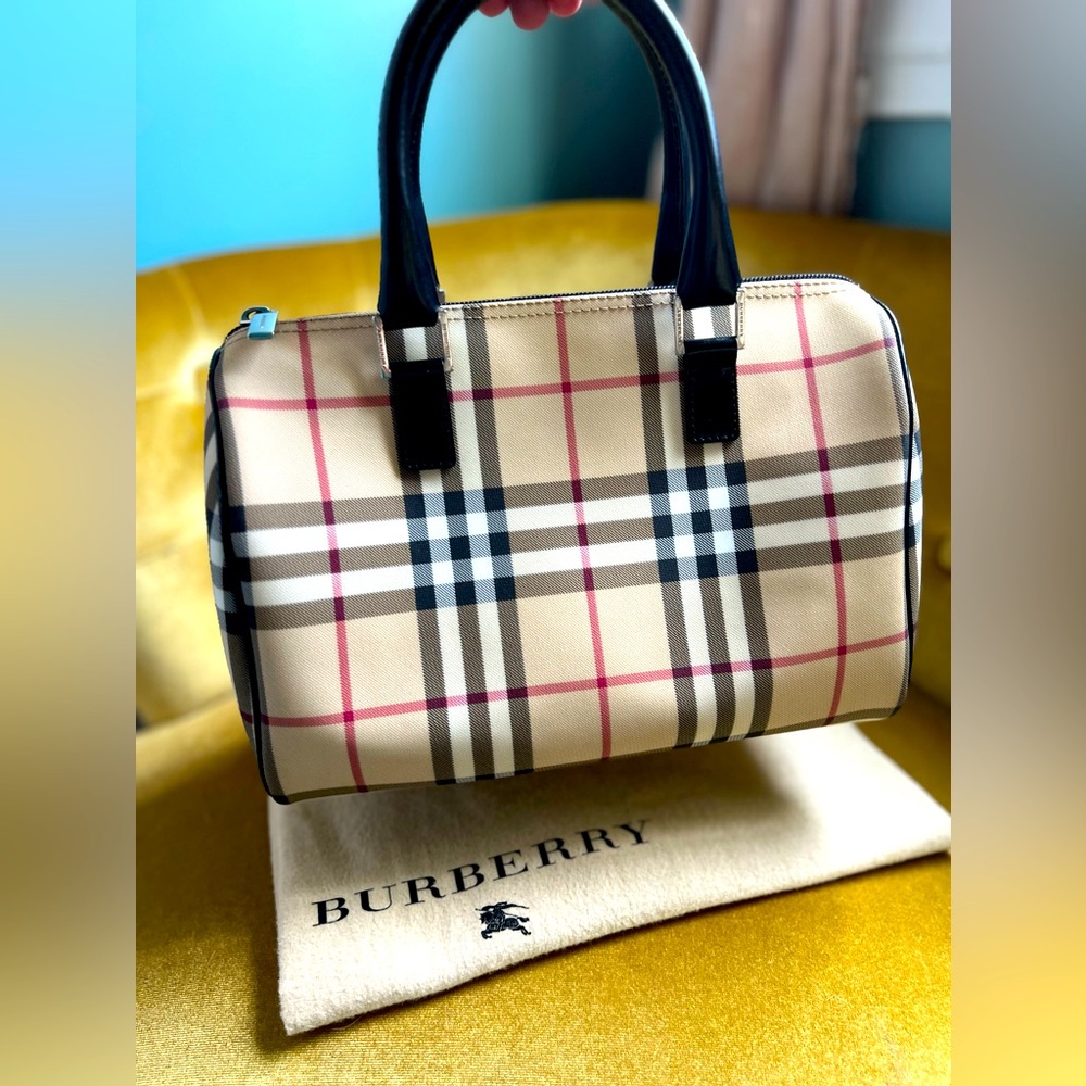 SOLD‼️BURBERRY BOSTON BAG